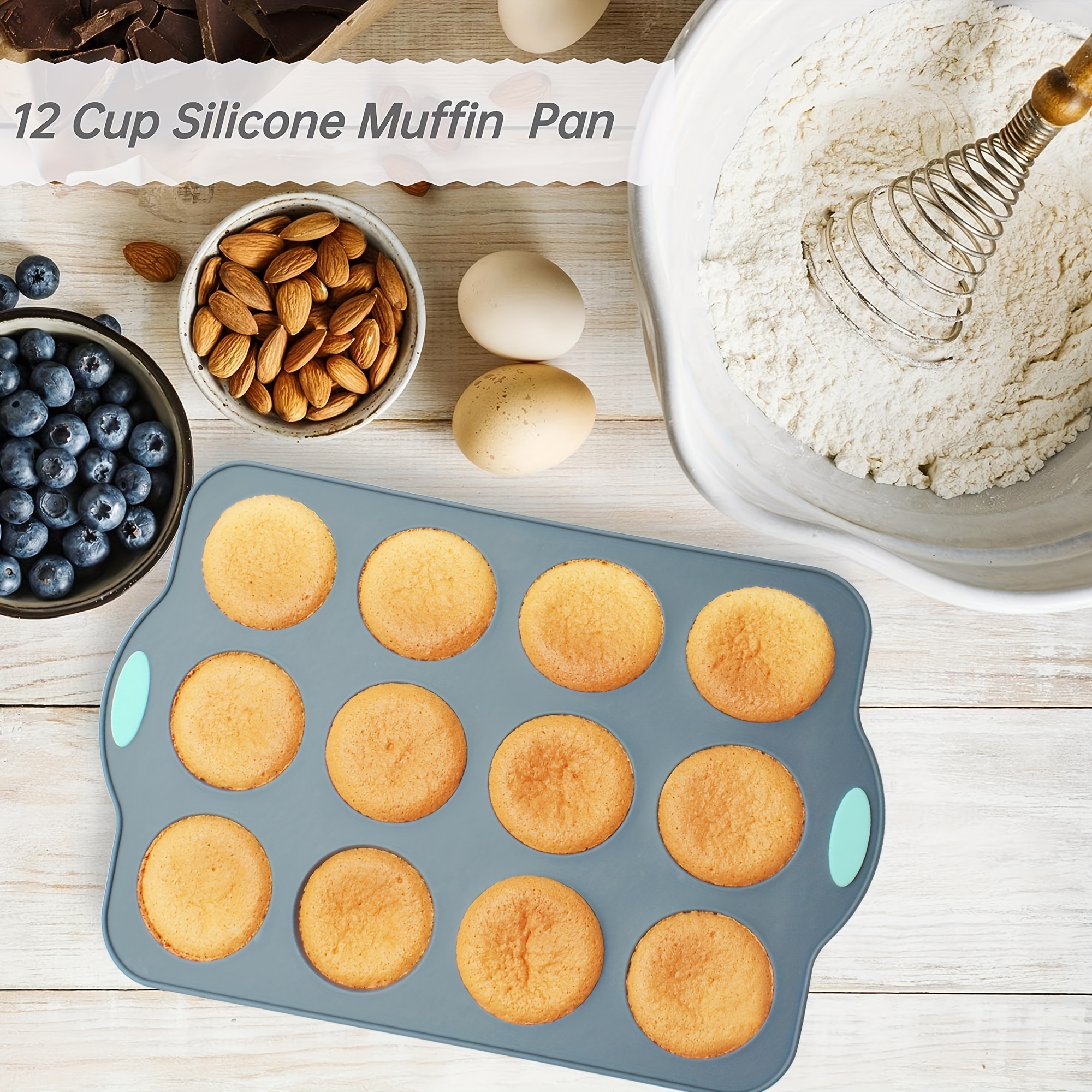 12-cavity Mini Muffin Pan - Whisk
