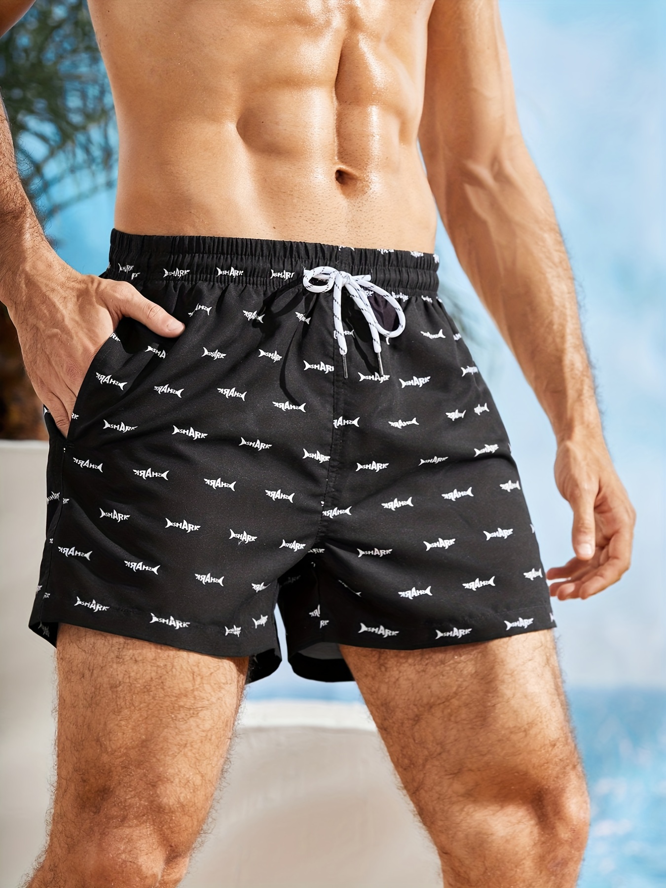 Men's Scaly Fishing Swim Trunk