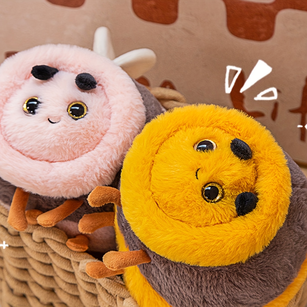 Bee Plush Toys Bee Plush Animals Soft Dolls Cute Honey Honey - Temu