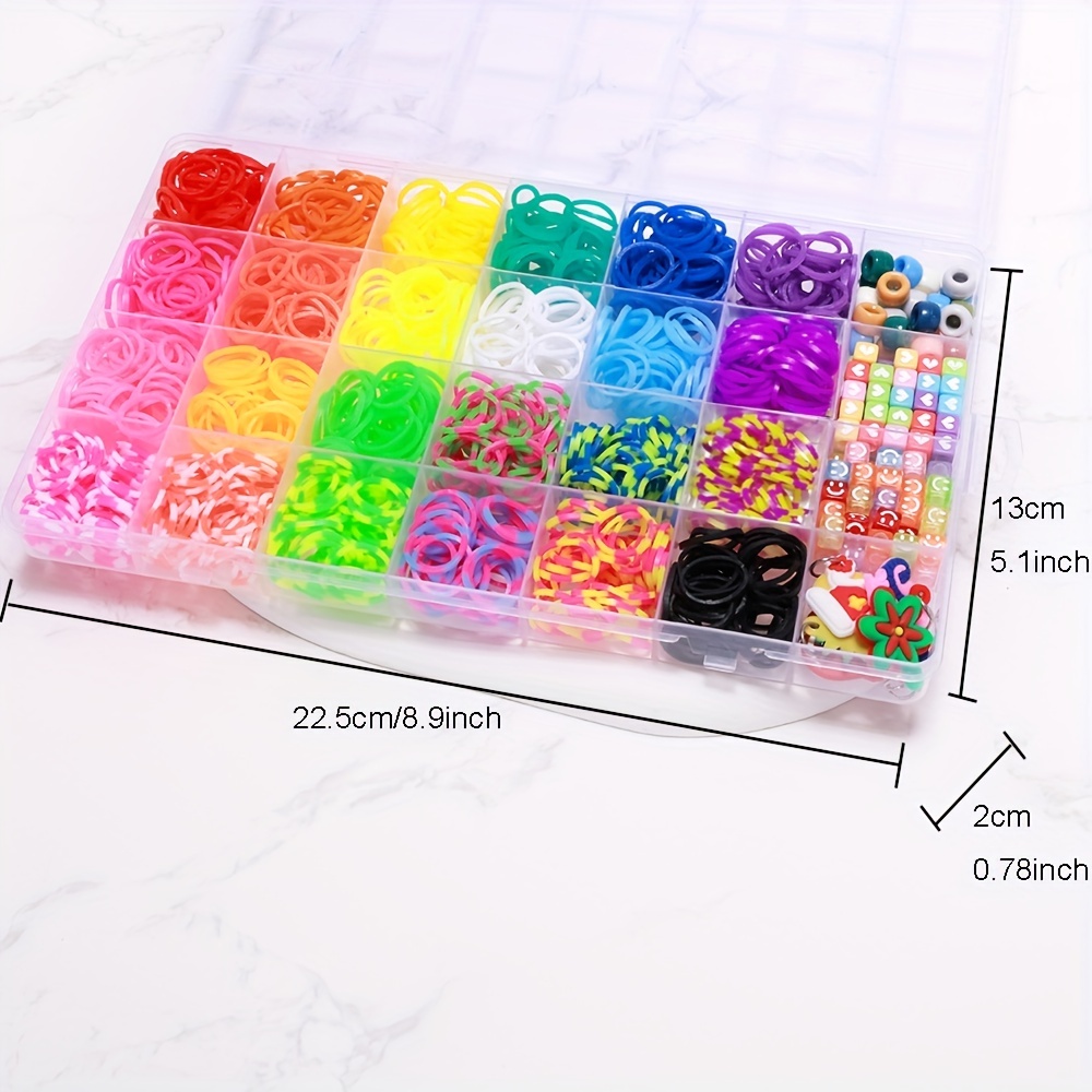 Jewelry Making Kit For Girls Friendship Bracelet Making Kit With 10000+  Rubber Bands