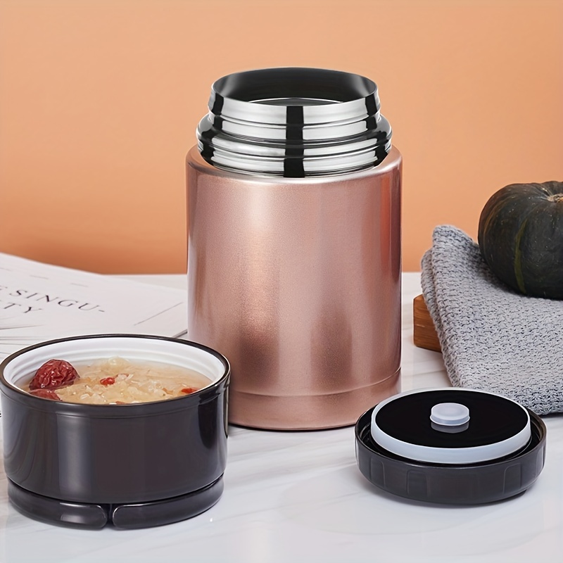 Stainless Steel Soup Jar - Thermal Food Container For Hot & Cold