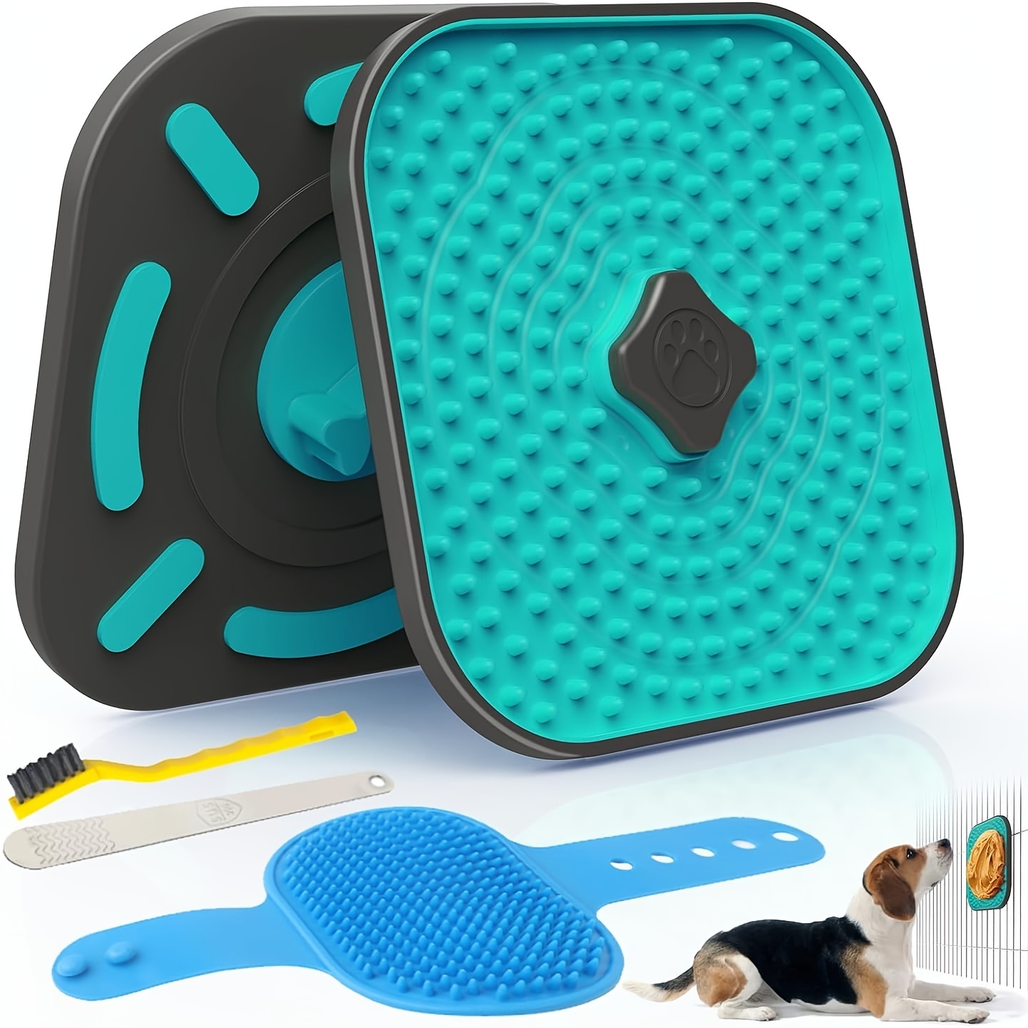  Lick Mat for Dogs Crate Training Aids for Puppies to