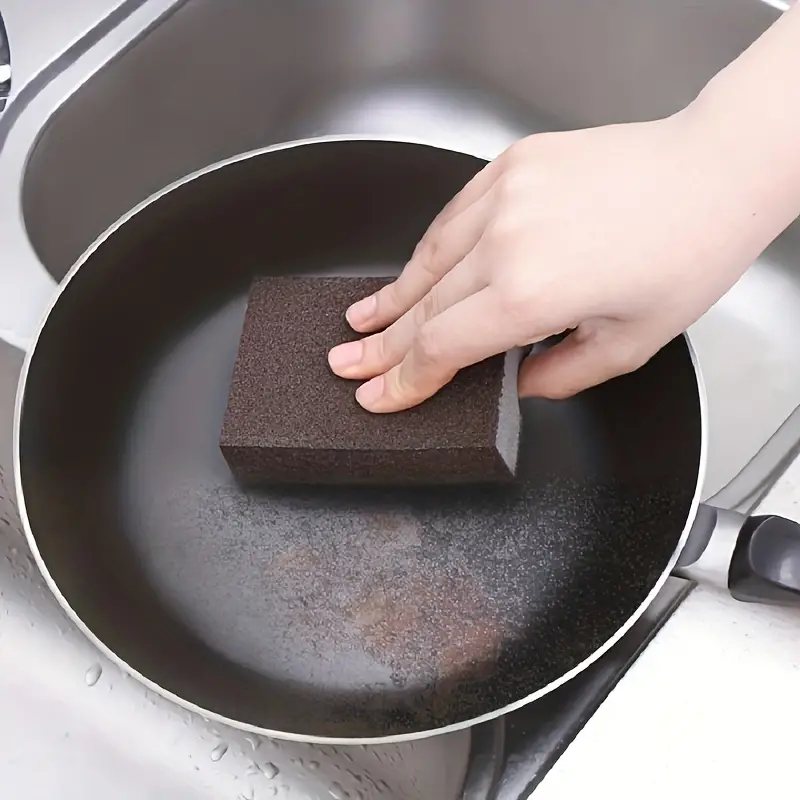 Magic Sponge Cleaning Dish Cloth Rust Removal Carborundum - Temu