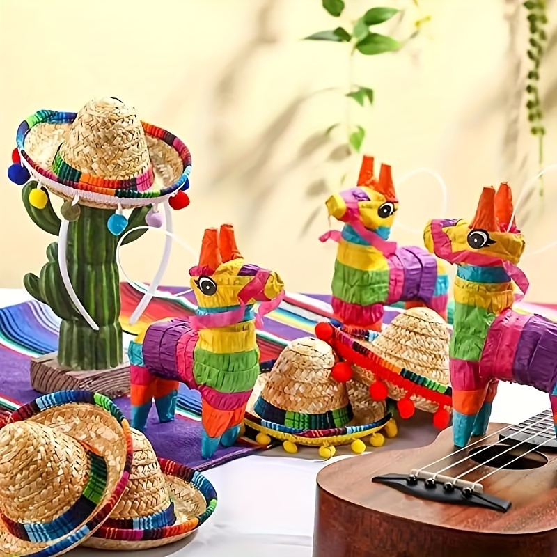 Piñata de número arcoíris, piñata multicolor para fiesta de cumpleaños para  niños pequeños, piñata con palo para los ojos vendados y confeti, piñata