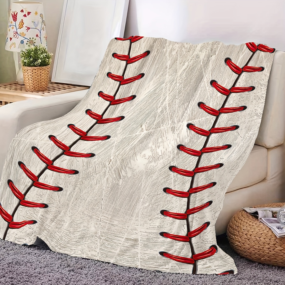 Hooded sherpa sale baseball blanket