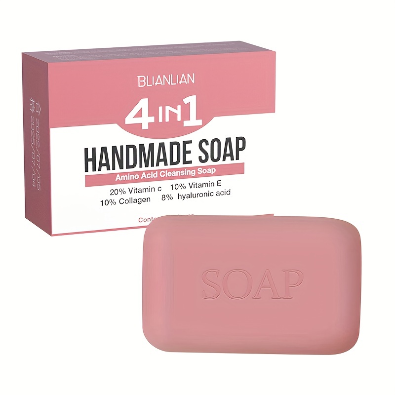 4 in 1 Soap Facial Cleansing Essential Soap Moisturizing Bath Soap
