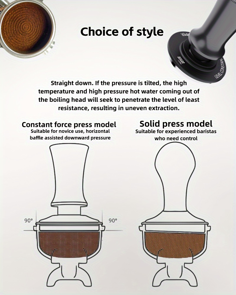 51 53 54 58  press   level elastic coffee press coffee press hammer coffee tool details 0