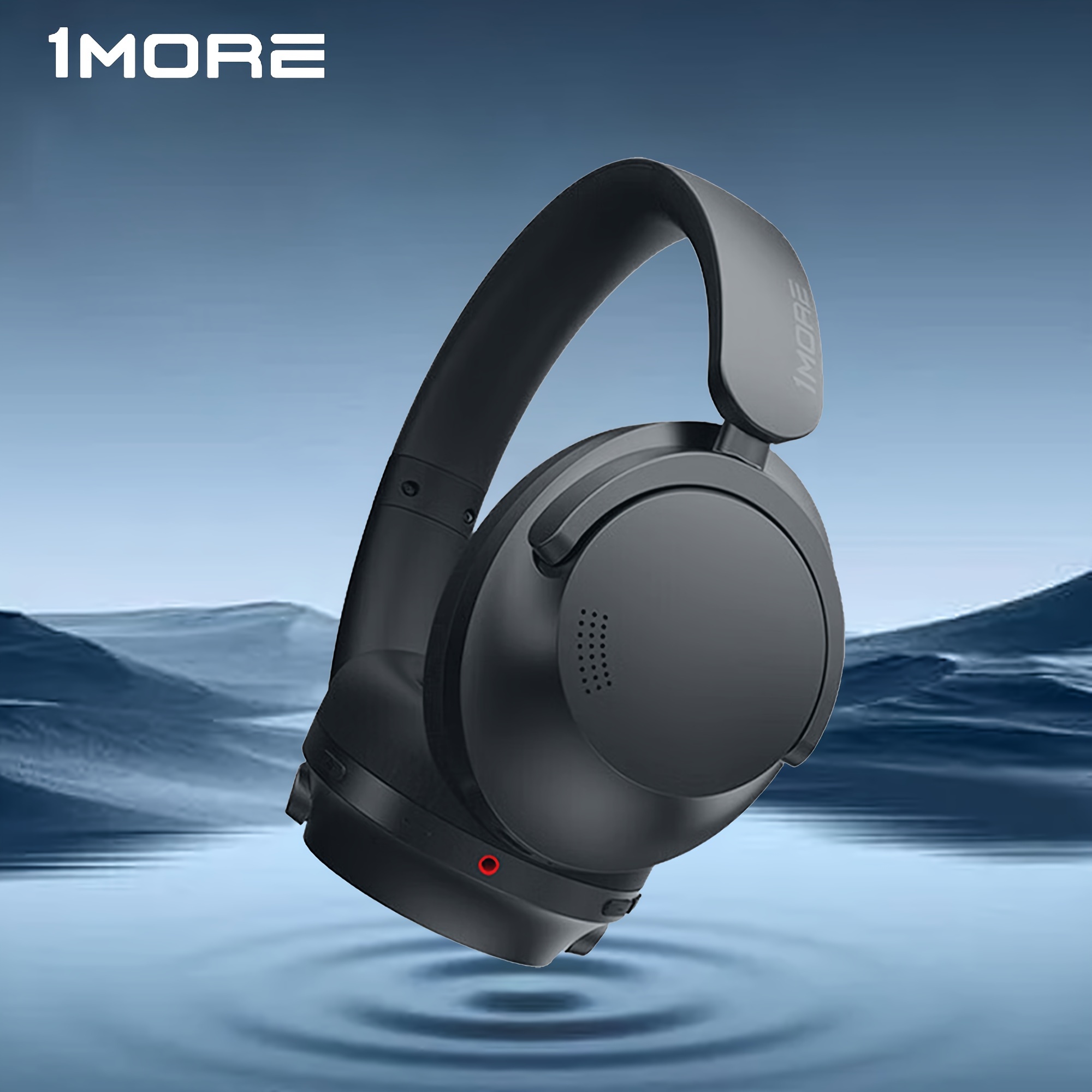 1MORE SonoFlow Bluetooth Wireless Headphones, Hi-Res LDAC AAC, ANC 12 Music  EQ, 70H Battery, Connect 2 Devices