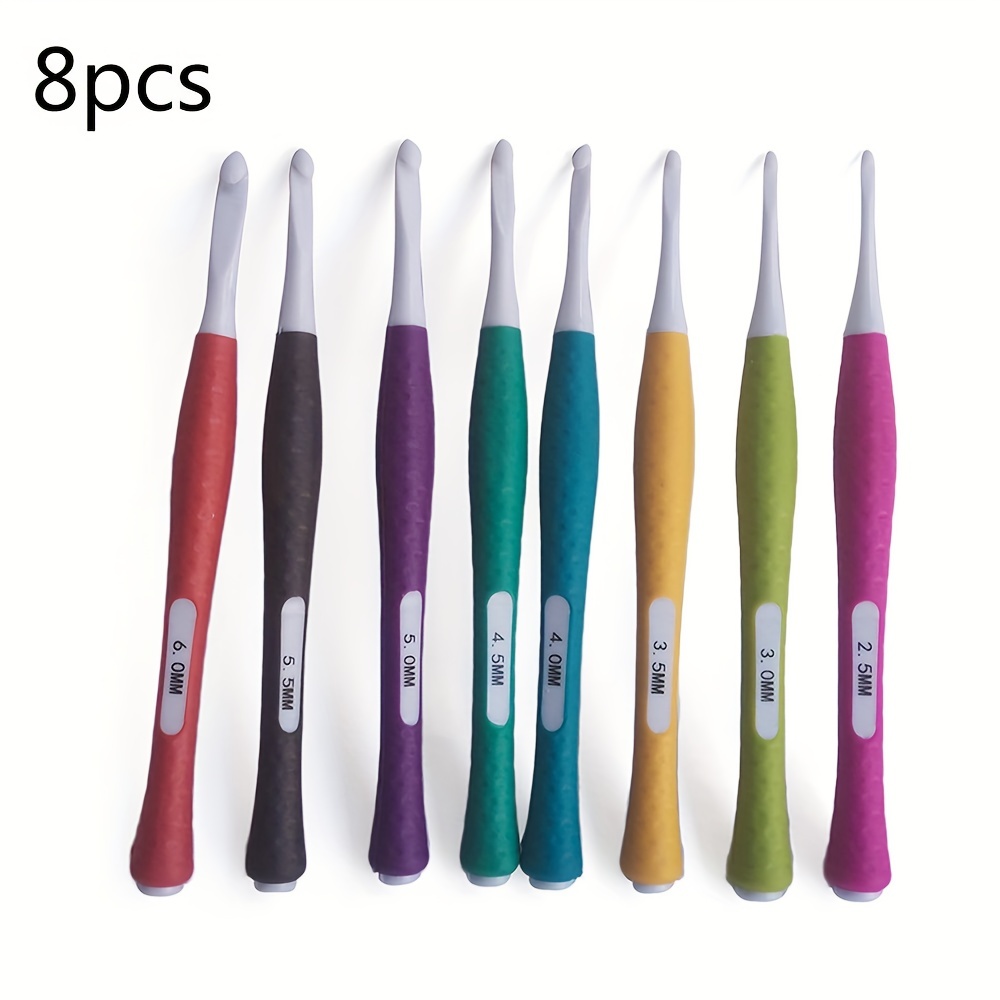 Knitting Tool Sweater Needle Tpr Silicone Color Plastic - Temu
