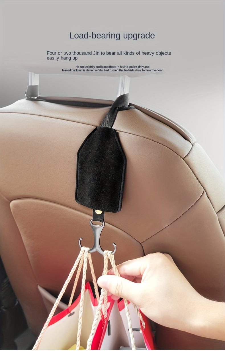 Car Back Seat Bag Handbag Double Hooks Hanging Hook for
