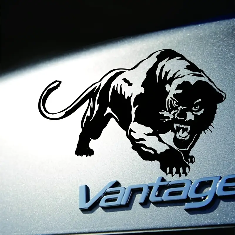 Black Panther Tiger vinyle autocollant insigne emblème insigne  décalcomanies pour casque de moto de voiture
