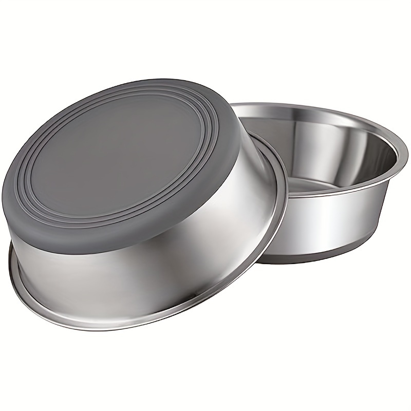 Raised Dog Bowl: Personalize Stainless Steel Slow Feeder - Temu