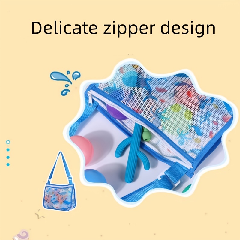 Large Capacity Beach Toy Storage Bag for Children