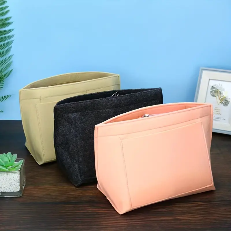 Felt Liner Bag For Bag Multi Pockets - Temu