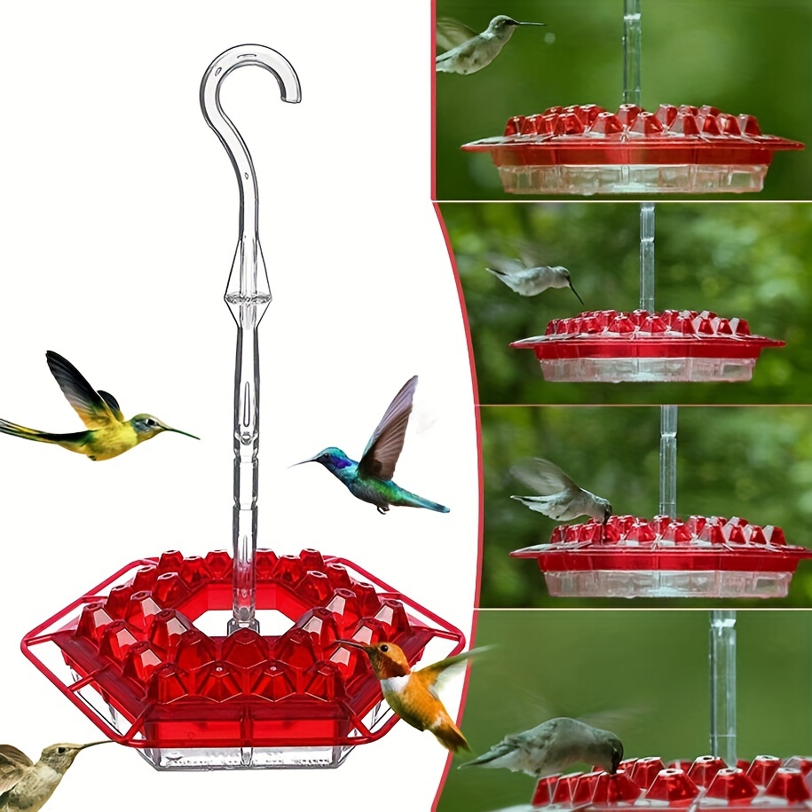 mangeoire oiseaux exterieur,Mangeoire hexagonale en bois pour oiseaux.mangeoire  oiseaux,mangeoire oiseaux bois : : Jardin