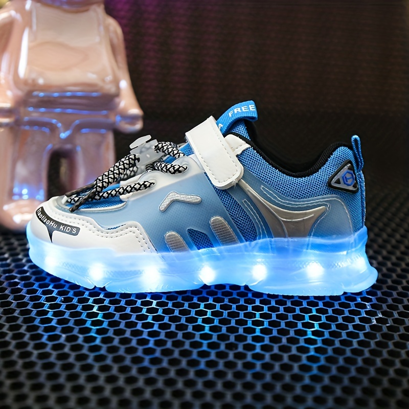 Luminous Sneakers 2023 LED Casual Light Up Children Adult Women