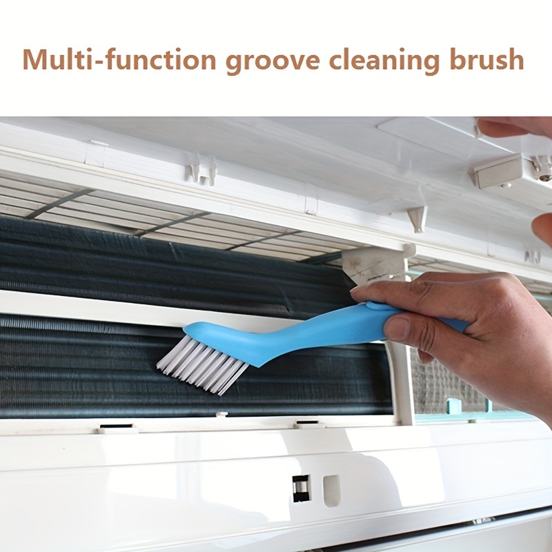 Multifunctional Groove Cleaning Brush Plastic Handle Home Car Window Groove  Scraper Cleaning Brush - Temu