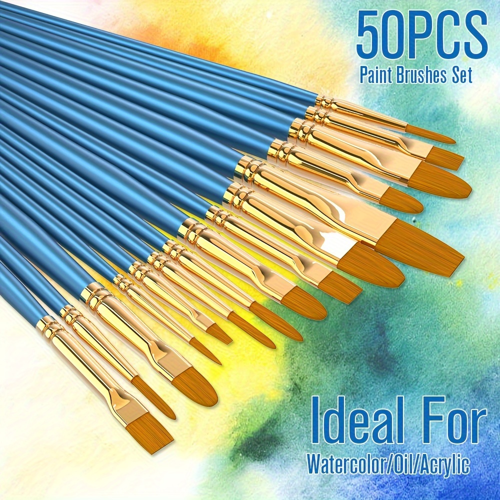 Paint Brushes For Oil Painting And Watercolor, Professional Artist