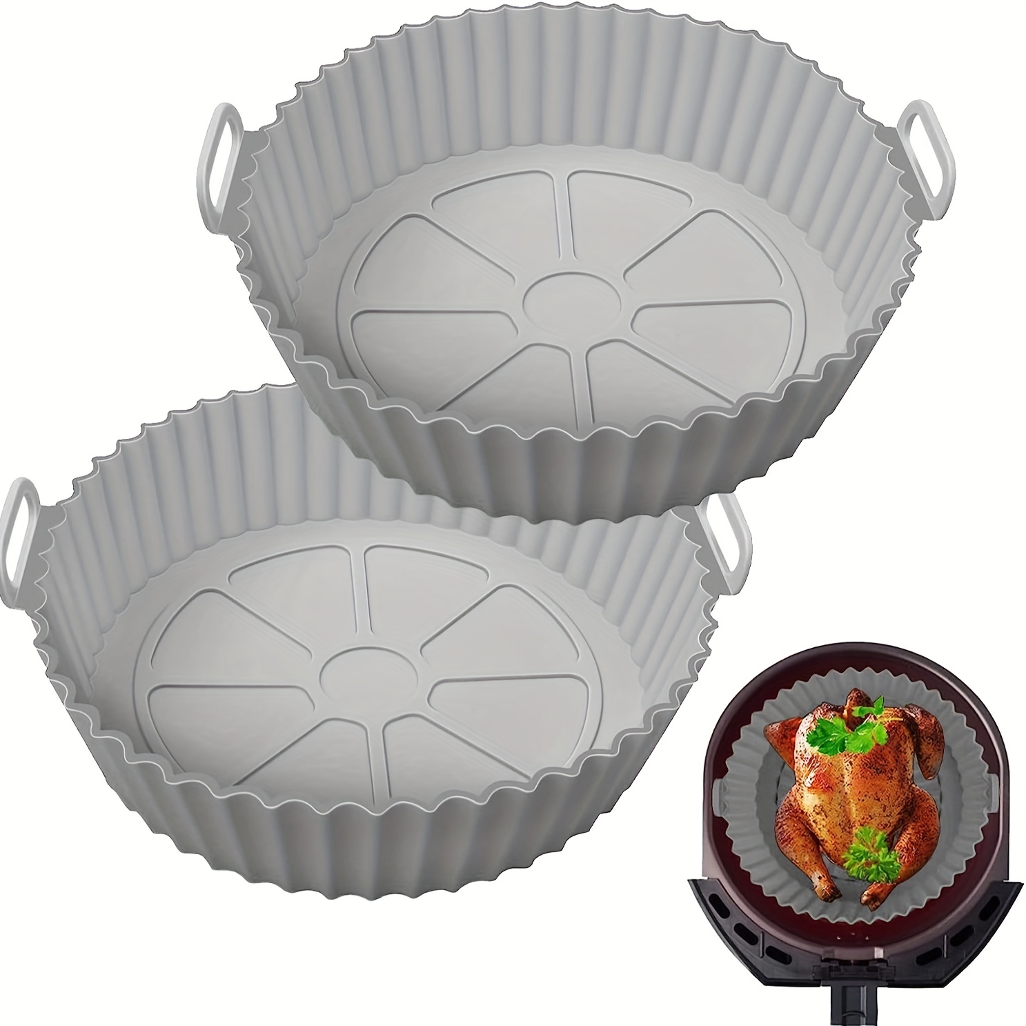 Silicone Lid Inner Pot Cover Accessories Compatible with Ninja