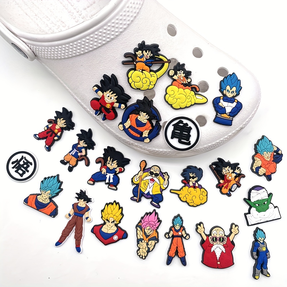 DreamCatching 14pcs Anime Croc Shoe Charms, Fits for DIY Clog Sandals  Decoration, PVC Cartoons Shoe Charms Different Shoes Accessories :  Amazon.co.uk: Fashion