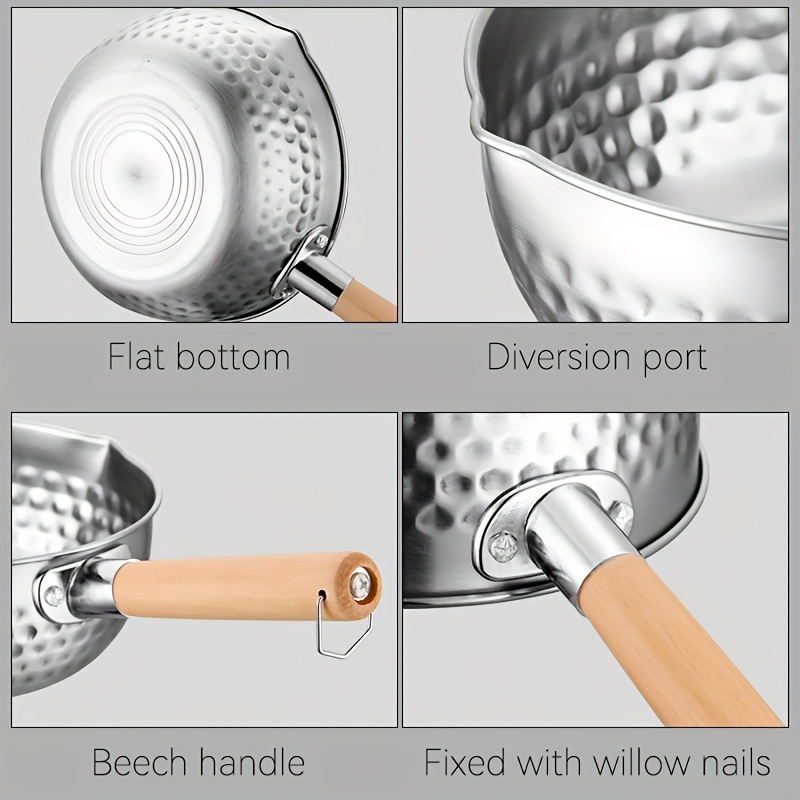 Stainless Steel Diversion Port Pot