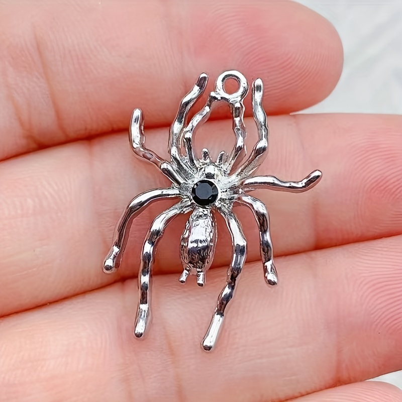 Goth Charms Jewelry Making, Jewelry Making Spider Charms