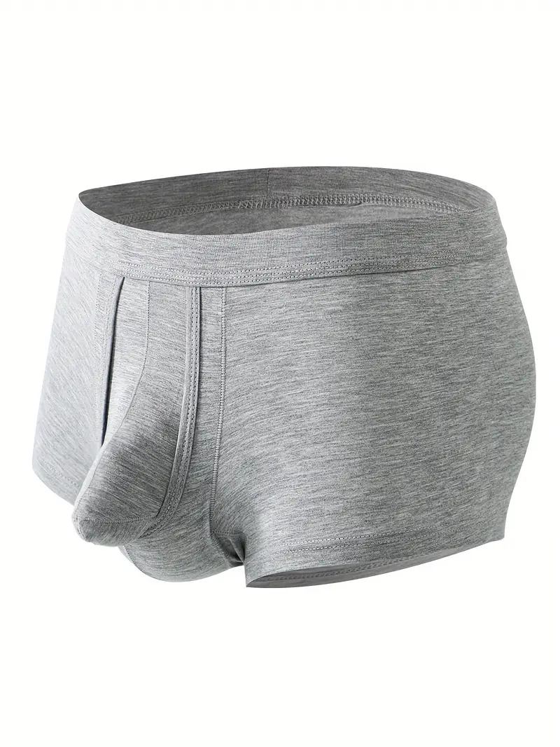 Men's Separate Pouch Boxer Briefs Breathable Comfy Quick - Temu
