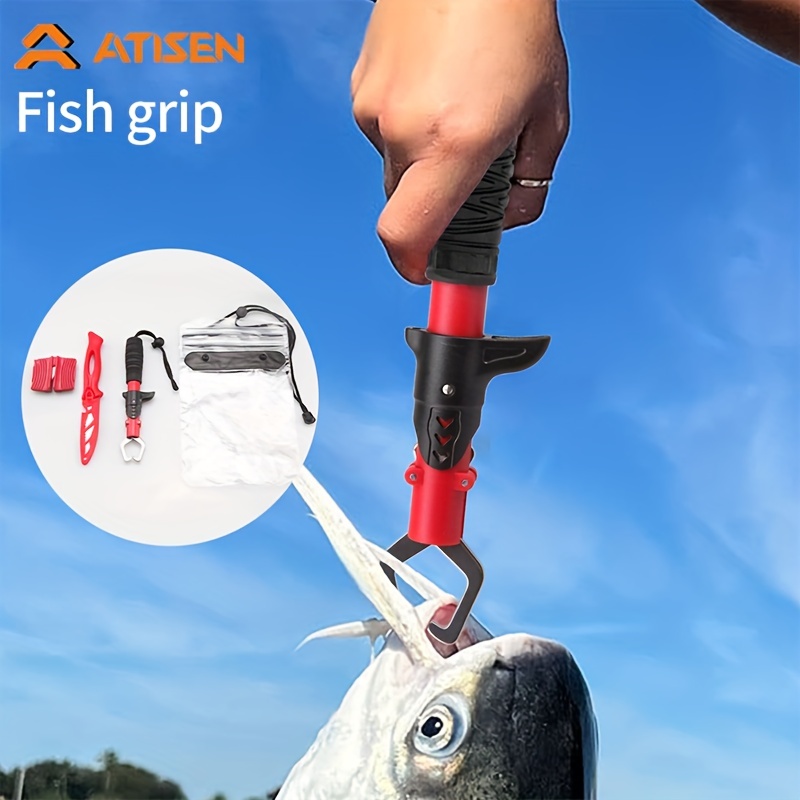 Outdoor Fishing Tool Set Stainless Steel Fish Grip Fishing - Temu