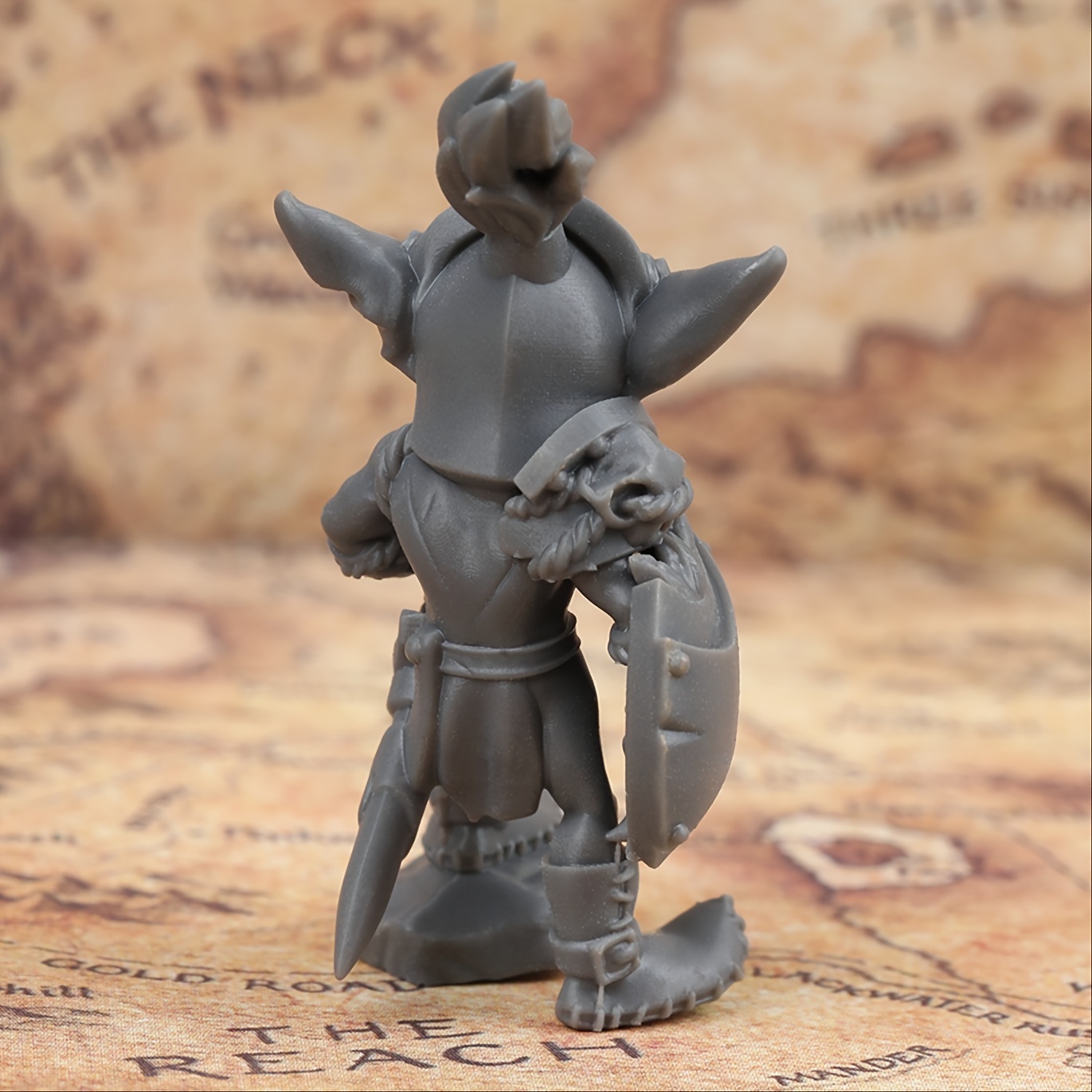 Miniatura Del Cavaliere Guerriero Goblin, Miniature Fantasy