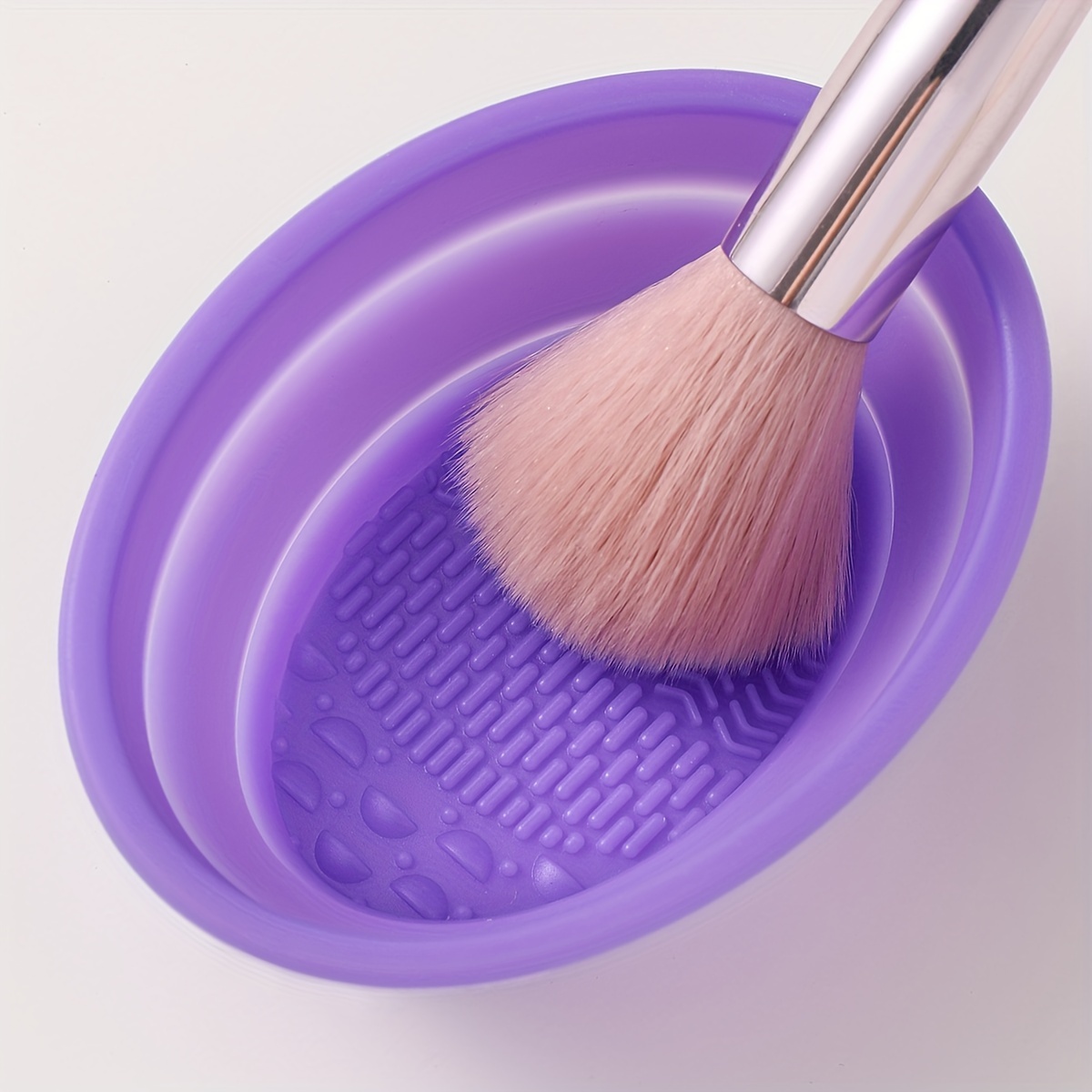 Brush Cleaning Pad Makeup Cleaning Brush Scrubber Bowl - Temu