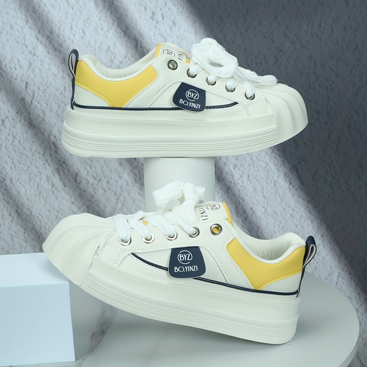 women's shell toe sneakers casual lace Temu Canada