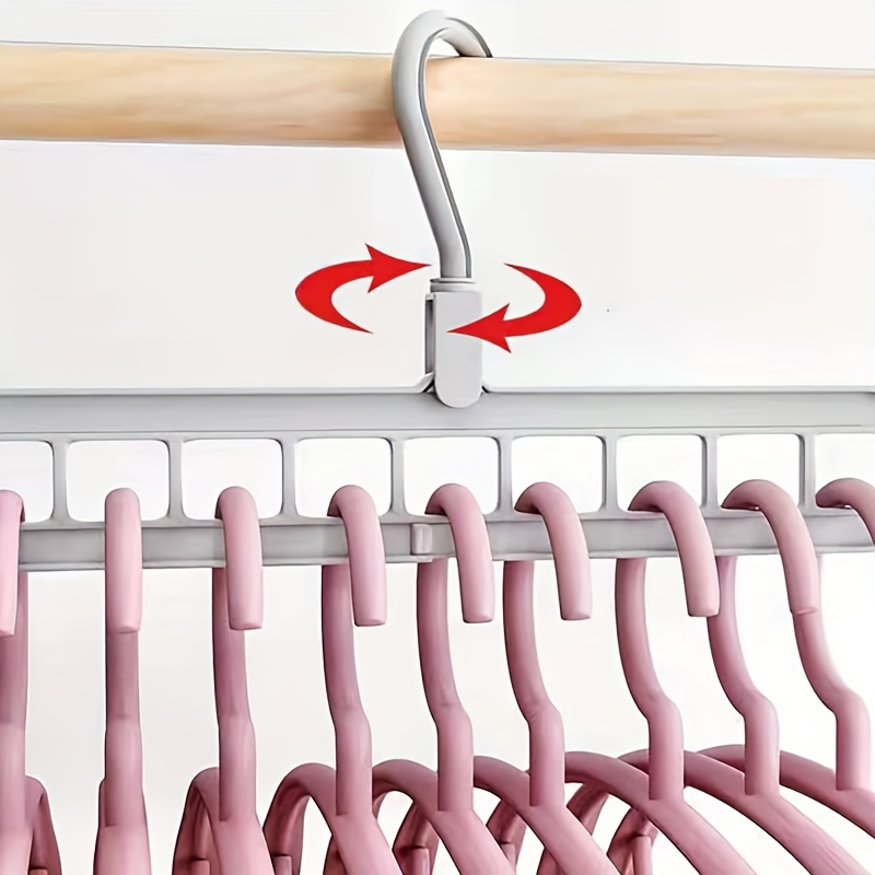 Multi functional Clothes Hanger 9 Hole Hanging Foldable - Temu