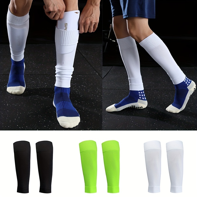 Non slip Football Socks Leg Sleeves Set Breathable Sweat - Temu