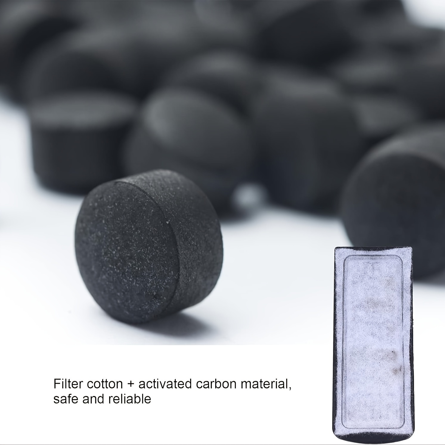 Activated Charcoal Cloth Plain