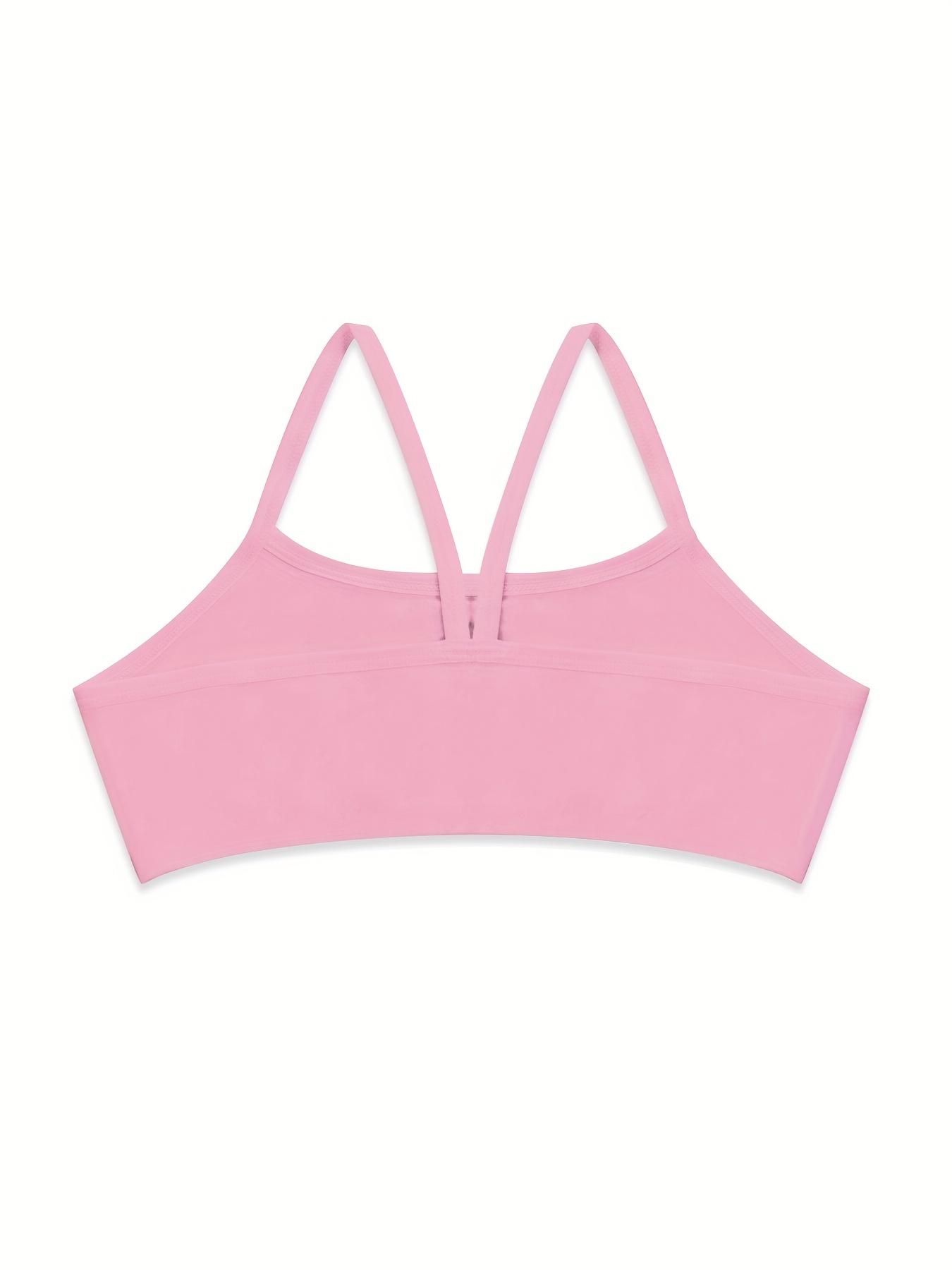 Hanes Strappy Sports Bra in pink, white, black Size Large