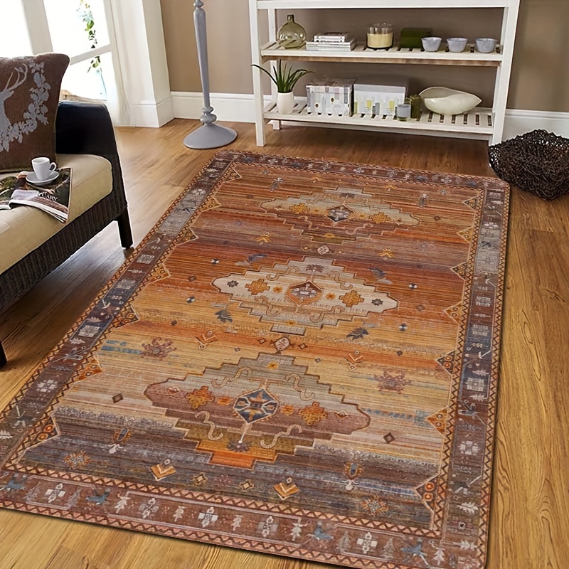 Boho Entryway Rug - Small Throw Kitchen Area Rugs For Bedroom - Non-slip  Low-pile Kitchen Mats Persian Indoor Doormat - Carpet For Entrance Bathroom  Laundry Living Room - Temu Austria