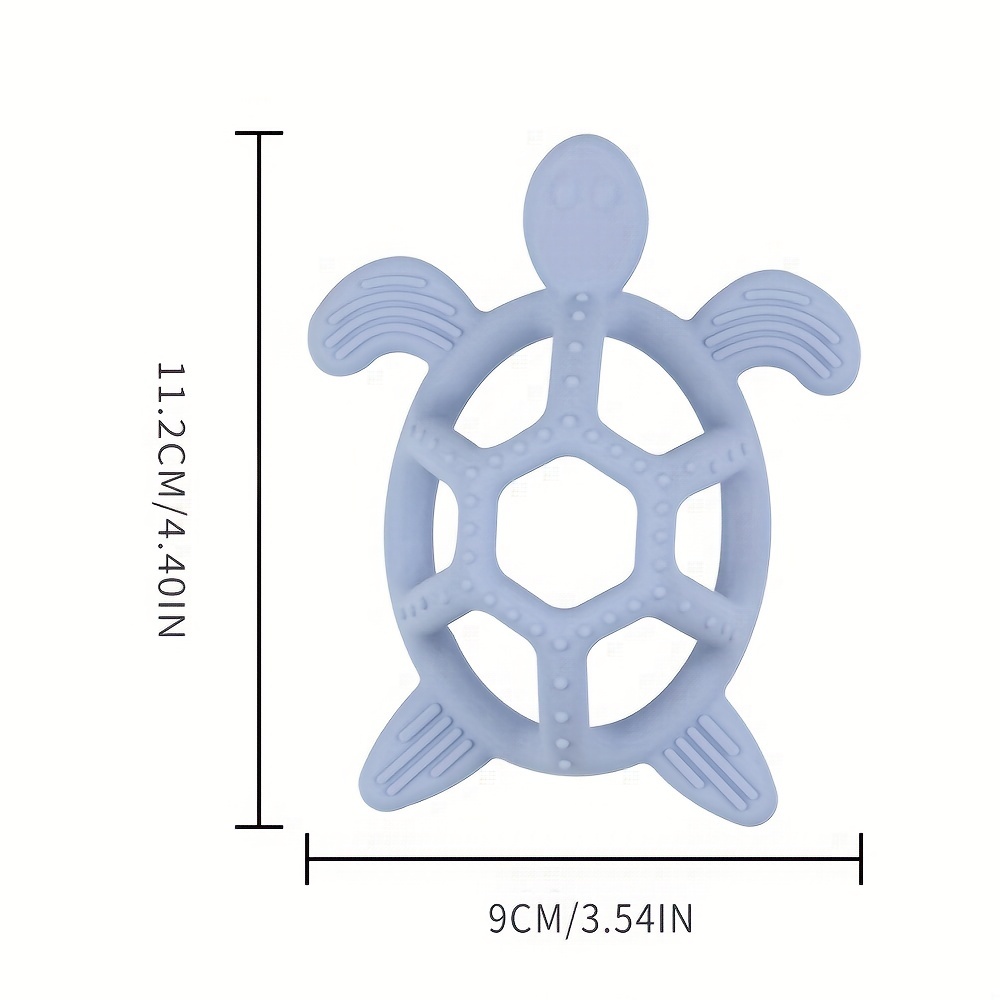 Juguetes Premium Dentición Bebé Mordedor Tortuga Bebés 3 - Temu