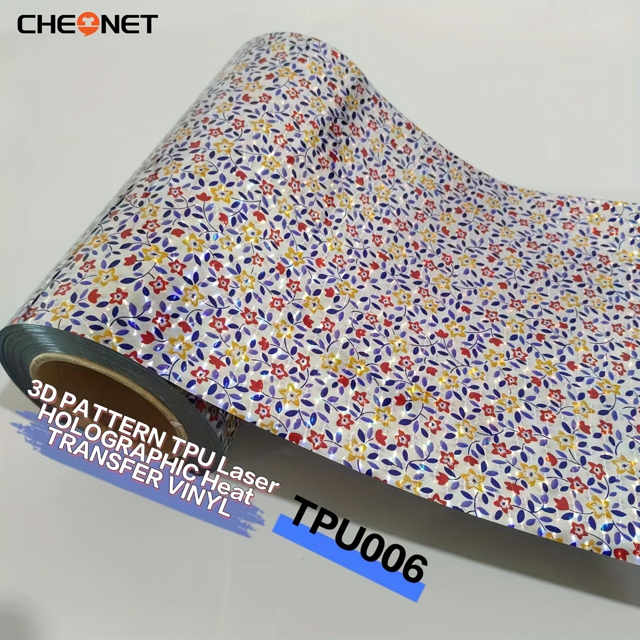 3D Pattern Heat Transfer Vinyl TPU Press Machine for T-Shirt