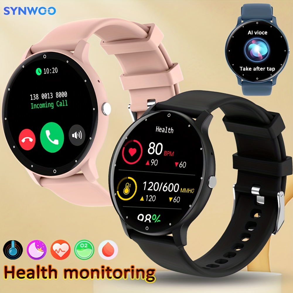  Amazfit Bip U - Reloj inteligente para mujer, rastreador de  salud y fitness con más de 60 modos deportivos, duración de la batería de 9  días, monitor de sueño, frecuencia cardíaca