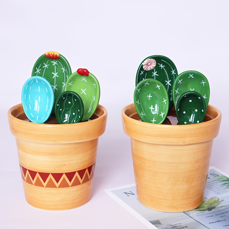 Cactus Measuring Spoons & Cup – Sweevly