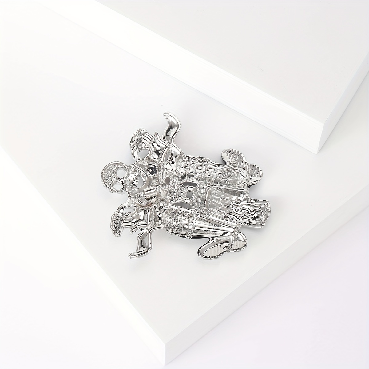 Cool Enamel Pin For Men Artificial Diamond Skull Skeleton Motorbike Brooch  Pin For Men Jewelry Birthday Gift - Jewelry & Accessories - Temu Spain