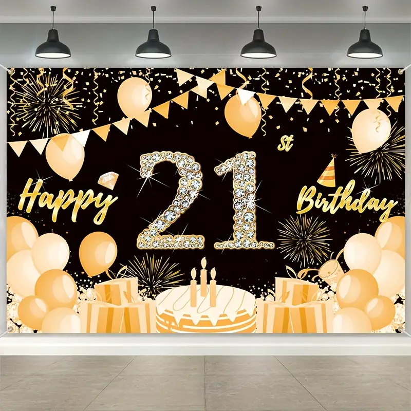 Happy 21st Birthday Background