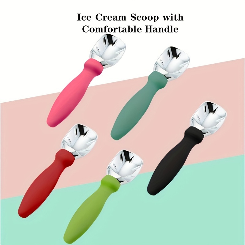 Spring Chef Ice Cream Scoop with Comfortable Handle, Professional Heavy  Duty Sturdy Scooper, Premium Kitchen Tool for Cookie Dough, Gelato, Sorbet