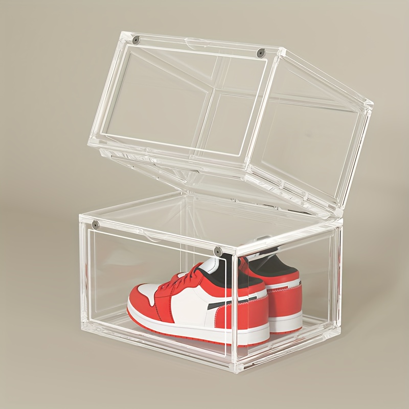 1 Caja Almacenamiento Zapatos Transparente Caja Zapatos - Temu Chile