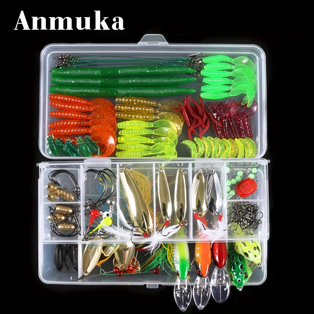 High Quality Soft Bait Lure Kit for Grass Carp Catfish and More Fishing