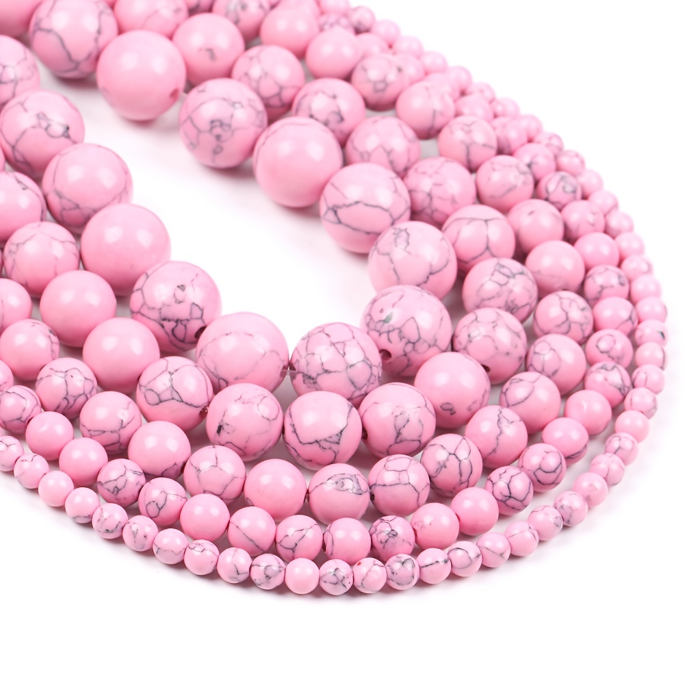 Natural Rose Quartz Stone Beads Round Loose Beads For Jewelry Making  Handmade Bracelet 4mm(0.157'')-12mm(0.472'')