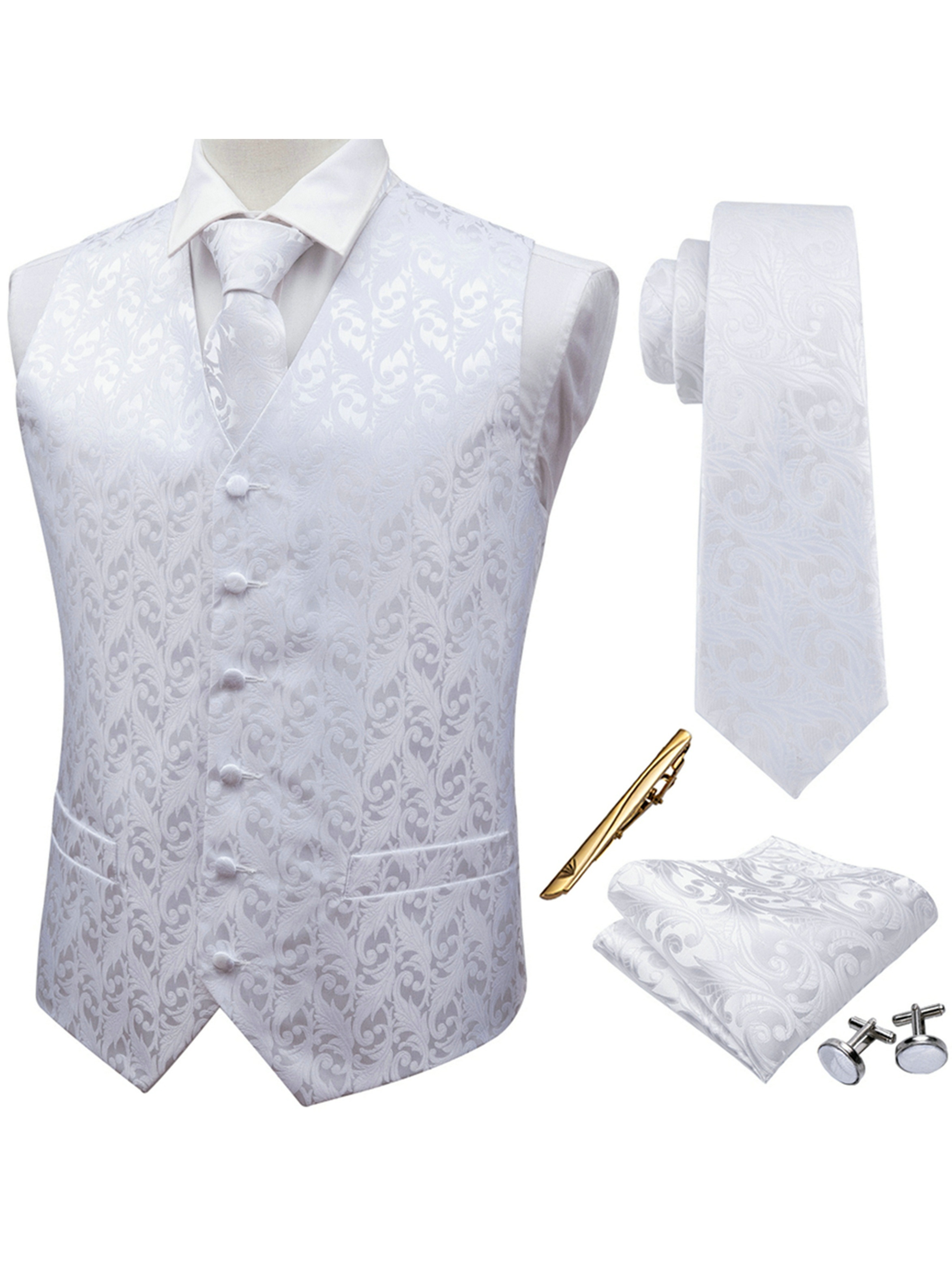 Men Casual Dress Vest Linen Blend Slim Sleeveless British Style Waistcoat  Plus