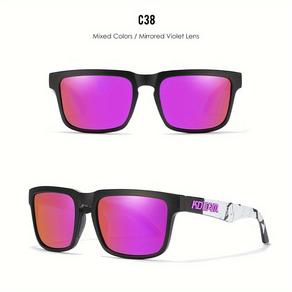 KDEAM Ultralight Fishing Sunglasses Polarized Men's Driving Sun Glasses  Travel Luxury Female Sunglass With Carrying Case