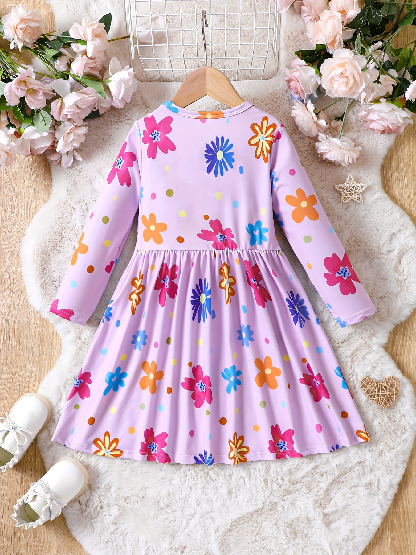 Vestido floral 1 store ano