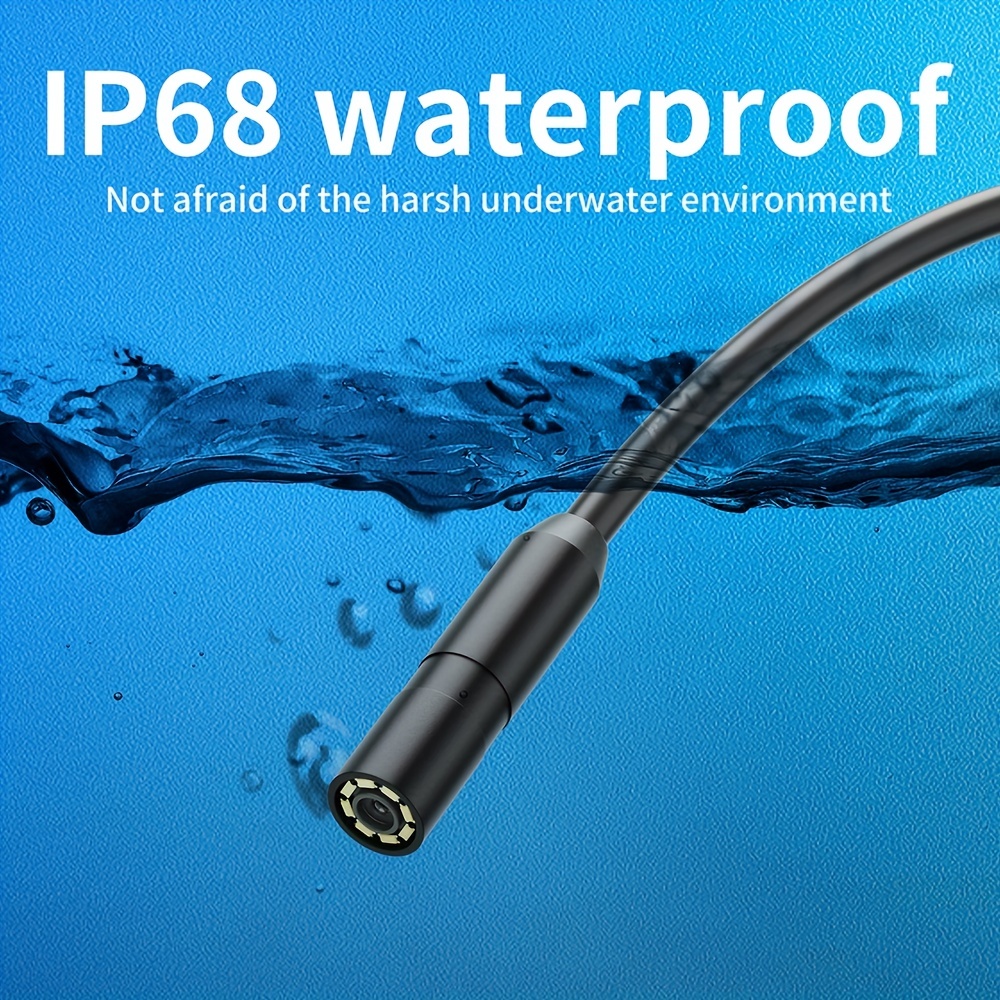360° Electric Rotation Endoscope Camera, Digital Rotatable Borescope  Inspection Camera IP68 Waterproof Snake Camera with 8+1 LED Lights Camera  Scope with 4.5 IPS Screen 32GB Card, Travel Case: : Industrial &  Scientific